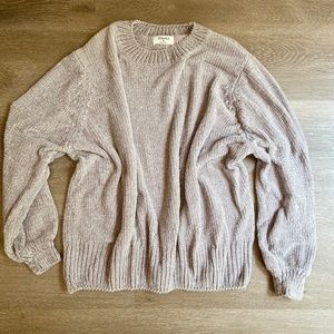 'Zenana' Oatmeal Colored Sweater